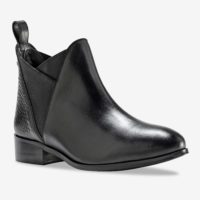 Blancheporte_Chelsea boots en cuir Noir_à partir de 69,99 euros