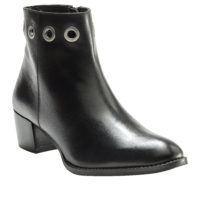Blancheporte_Les boots oeillets cuir Noir_à partir de 79.99 euros_1