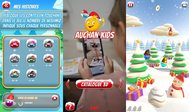 Innovation – Auchan Retail embarque ses clients dans la magie de Noël