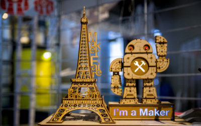 Maker Faire Paris donne le top départ de sa 3ème édition à la Cité des sciences et de l’industrie en accueillant 8 000 jeunes