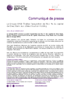 2019_22_10 CP_finalisation_prise_de_contrôle_BPCE_Oney_Bank FR