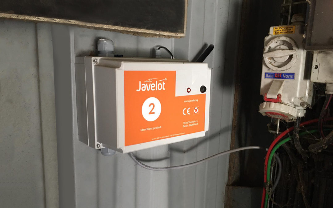 Javelot lance Venti’Javelot, un dispositif connecté dédié à la ventilation du grain