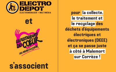 A Brive-la-Gaillarde, Electro Depot et les Restos du Cœur de Corrèze se mobilisent pour donner une seconde vie aux appareils électroménagers tout en favorisant l’insertion sociale