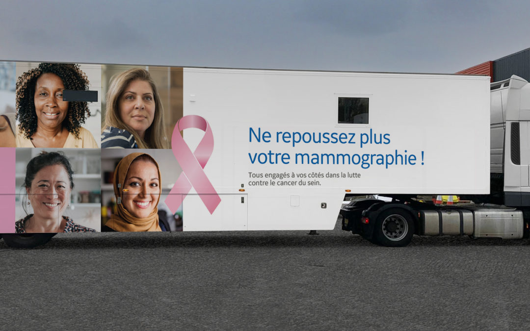 Octobre Rose – GE Healthcare part à la rencontre des Franciliennes avec son unité mobile de dépistage