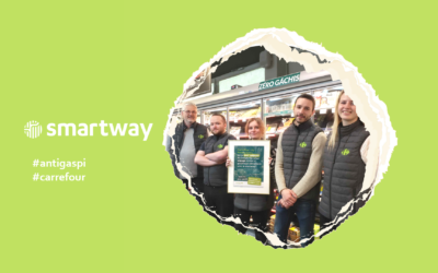 Smartway célèbre le 100ème franchisé Carrefour engagé à ses côtés pour réduire le gaspillage alimentaire