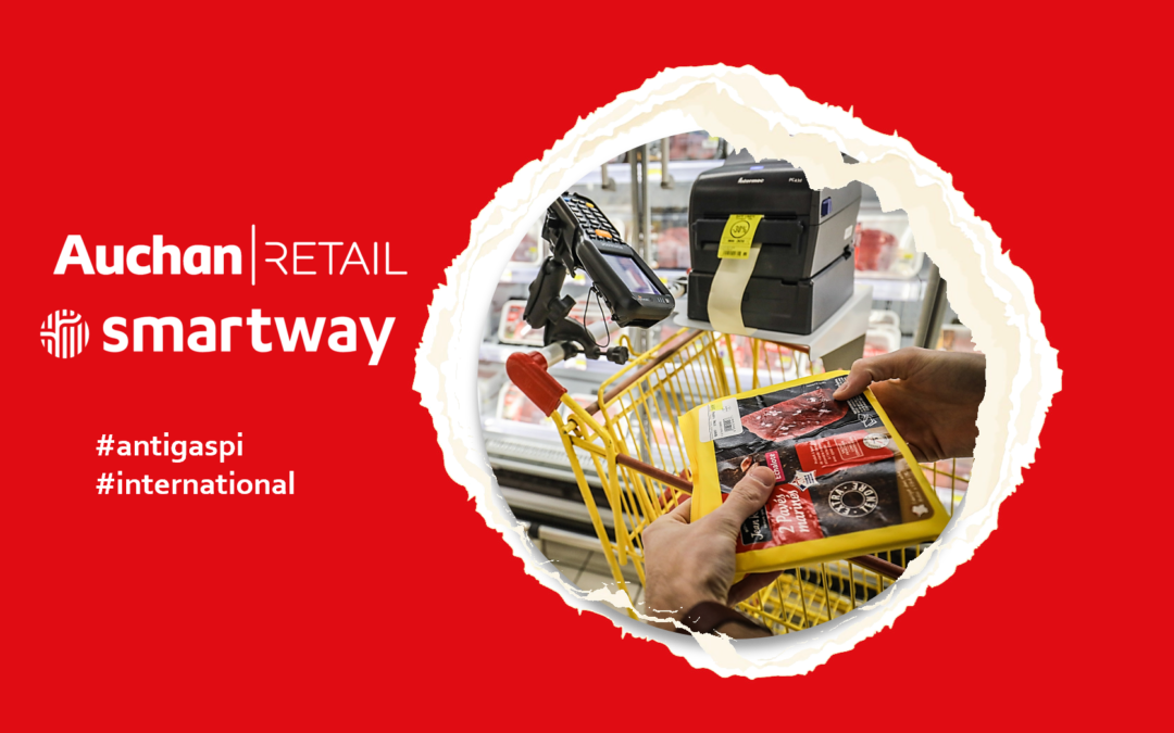 Pour accélérer sa lutte contre le gaspillage alimentaire, Auchan Retail généralise le déploiement  de la solution Smartway dans tous ses pays