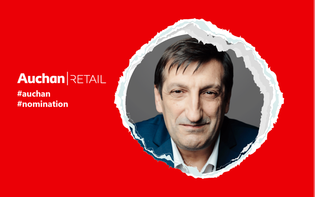 Guillaume DARRASSE est nommé Directeur Général Délégué d’Auchan Retail et Président d’Auchan Retail France