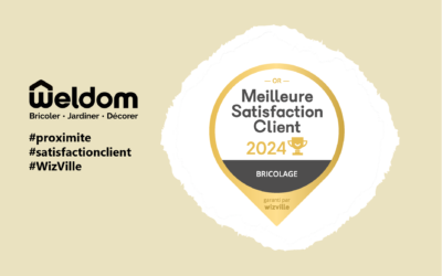 Weldom décroche l’or au prix « Meilleure Satisfaction Client Retail 2024 » dans la catégorie Bricolage pour la deuxième année consécutive