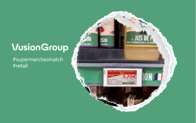 Avec VusionGroup, Supermarchés Match accélère la digitalisation de ses magasins et déploie plus d’1,5 million d’étiquettes électroniques dans ses rayons