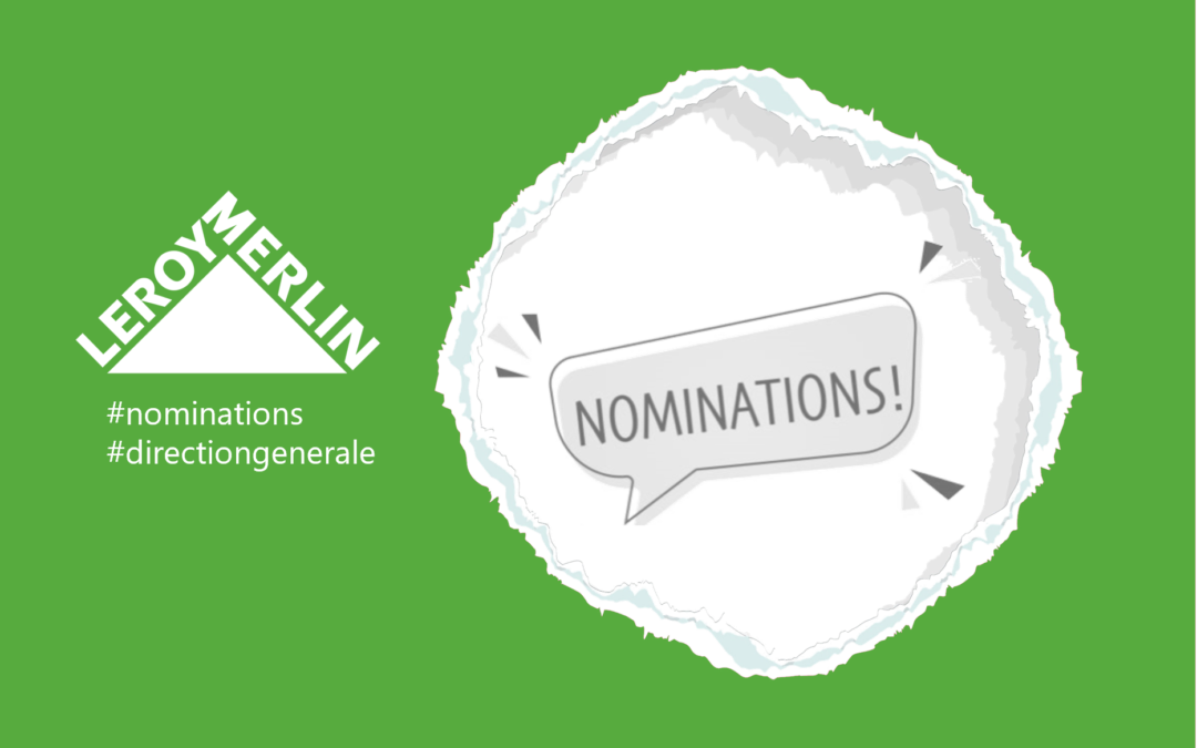 Avec la nomination d’Eloy Del Moral au poste de Directeur Général Délégué enjeu Humain & Local,  Leroy Merlin France finalise la composition de son comité de direction