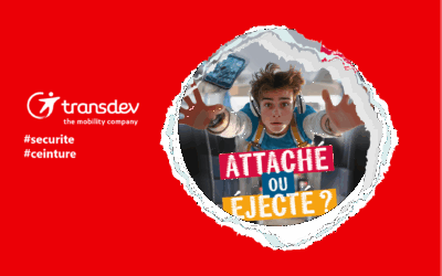« Attaché ou éjecté ? » -Transdev Hauts-De-France et Transdev Grand Est lancent  une campagne de sensibilisation au port de la ceinture dans les cars scolaires