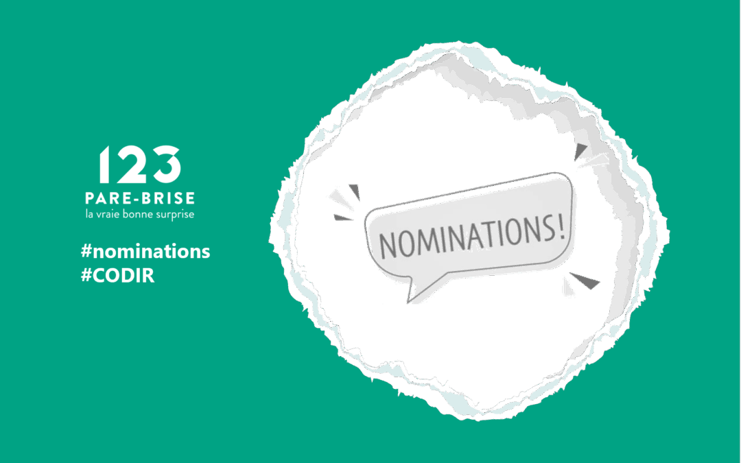 123 Pare-Brise renforce son CODIR – Mélanie MASSE est nommée Directrice des Ressources Humaines et Carolyn DUCHAUSSOY devient Directrice Marketing & Communication