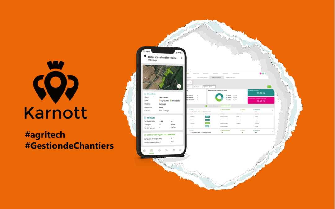 Karnott simplifie encore la vie des ETA, des ETV et des viticulteurs avec son nouveau Module Gestion de chantiers