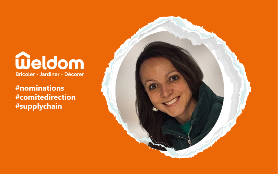 Louise VERSTRAETE CLAUDIN est nommée Directrice Executive Supply Chain de Weldom