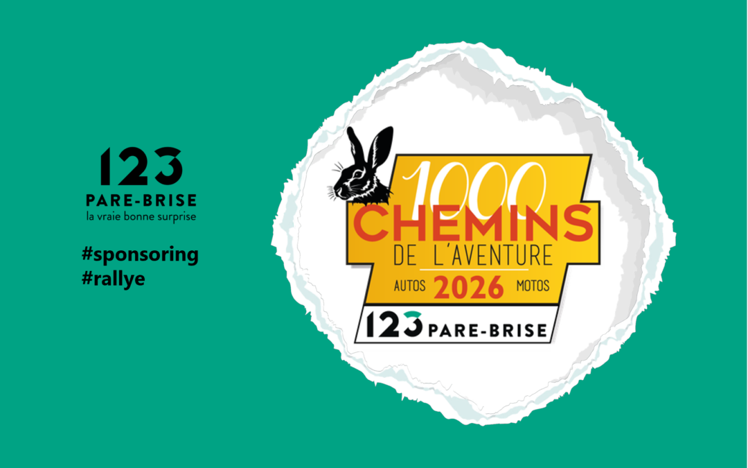 Partenaire titre du Rallye des 1000 Chemins,123 Pare-Brise donne rendez-vous aux passionnés les 4 et 5 juillet à Hazebrouck