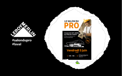 Leroy Merlin PRO présente sa stratégie de développement pour les artisans de la région Ouest lors d&rsquo;un salon à Laval le 5 juin