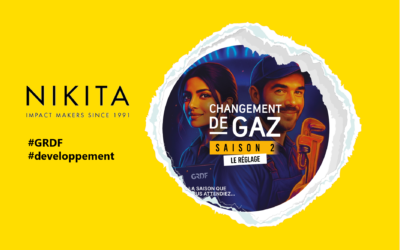 GRDF Nord-Ouest choisit Nikita et déploie ses premières campagnes.