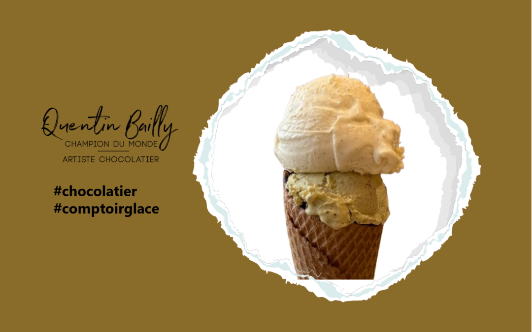 A Lille, Quentin Bailly célèbre l’arrivée des beaux jours avec son nouveau Comptoir Glacé : des créations artisanales aux produits rares et premium