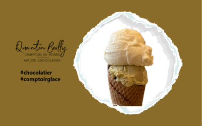 A Lille, Quentin Bailly célèbre l’arrivée des beaux jours avec son nouveau Comptoir Glacé : des créations artisanales aux produits rares et premium