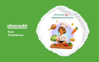Chronodrive s&rsquo;associe à Jow pour proposer une nouvelle expérience recettes personnalisée